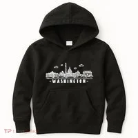 Washington Dc Skyline Kids Hoodie thumb 0