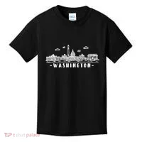 Washington Dc Skyline Kids T-Shirt thumb 0