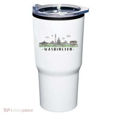 Washington Dc Skyline Vintage Tumbler