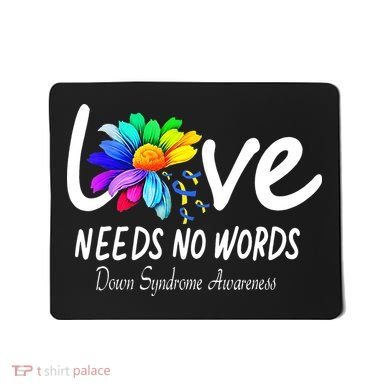 World Down Syndrome Day - Rock Your Socks Awareness Mousepad