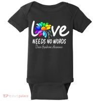 World Down Syndrome Day - Rock Your Socks Awareness Baby Bodysuit thumb 0