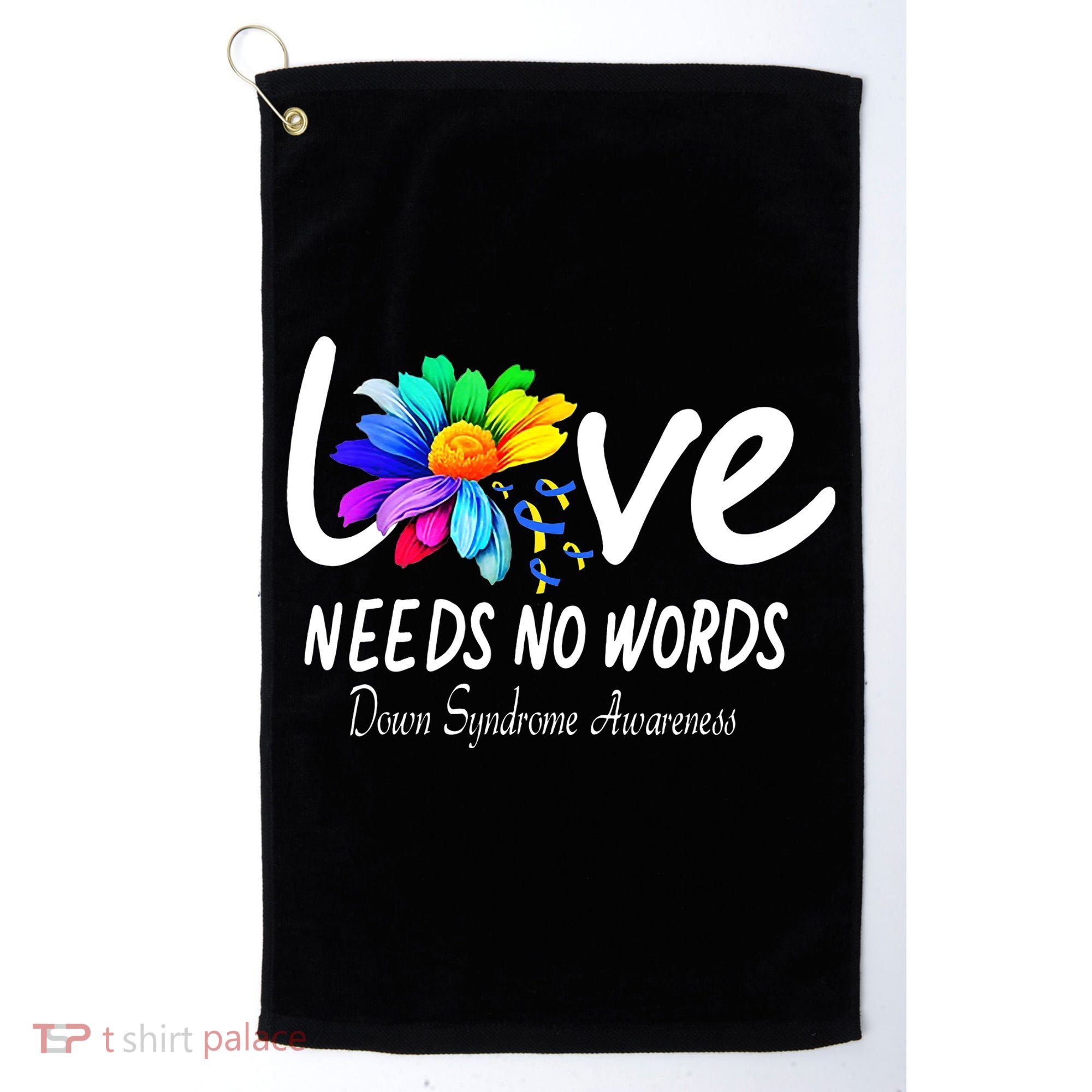 World Down Syndrome Day - Rock Your Socks Awareness Golf Towel
