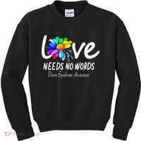 World Down Syndrome Day - Rock Your Socks Awareness Kids Sweatshirt thumb 0