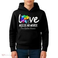 World Down Syndrome Day - Rock Your Socks Awareness Kids Hoodie thumb 4