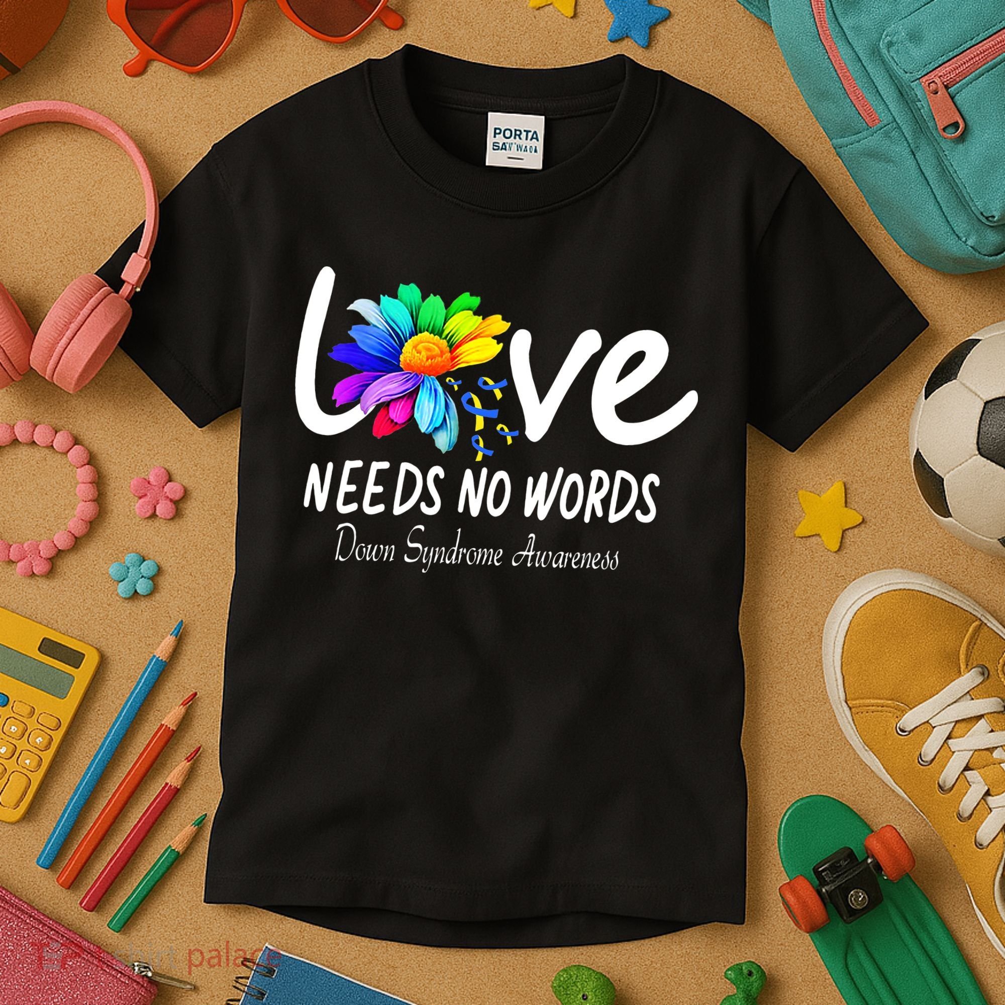 World Down Syndrome Day - Rock Your Socks Awareness Kids T-Shirt
