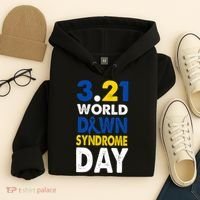 World Down Syndrome March 21st Awareness Hoodie thumb 4