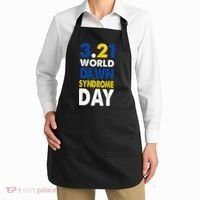 World Down Syndrome March 21st Awareness Apron thumb 2