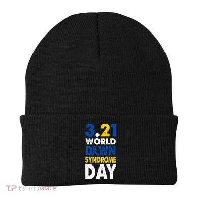 World Down Syndrome March 21st Awareness Beanie