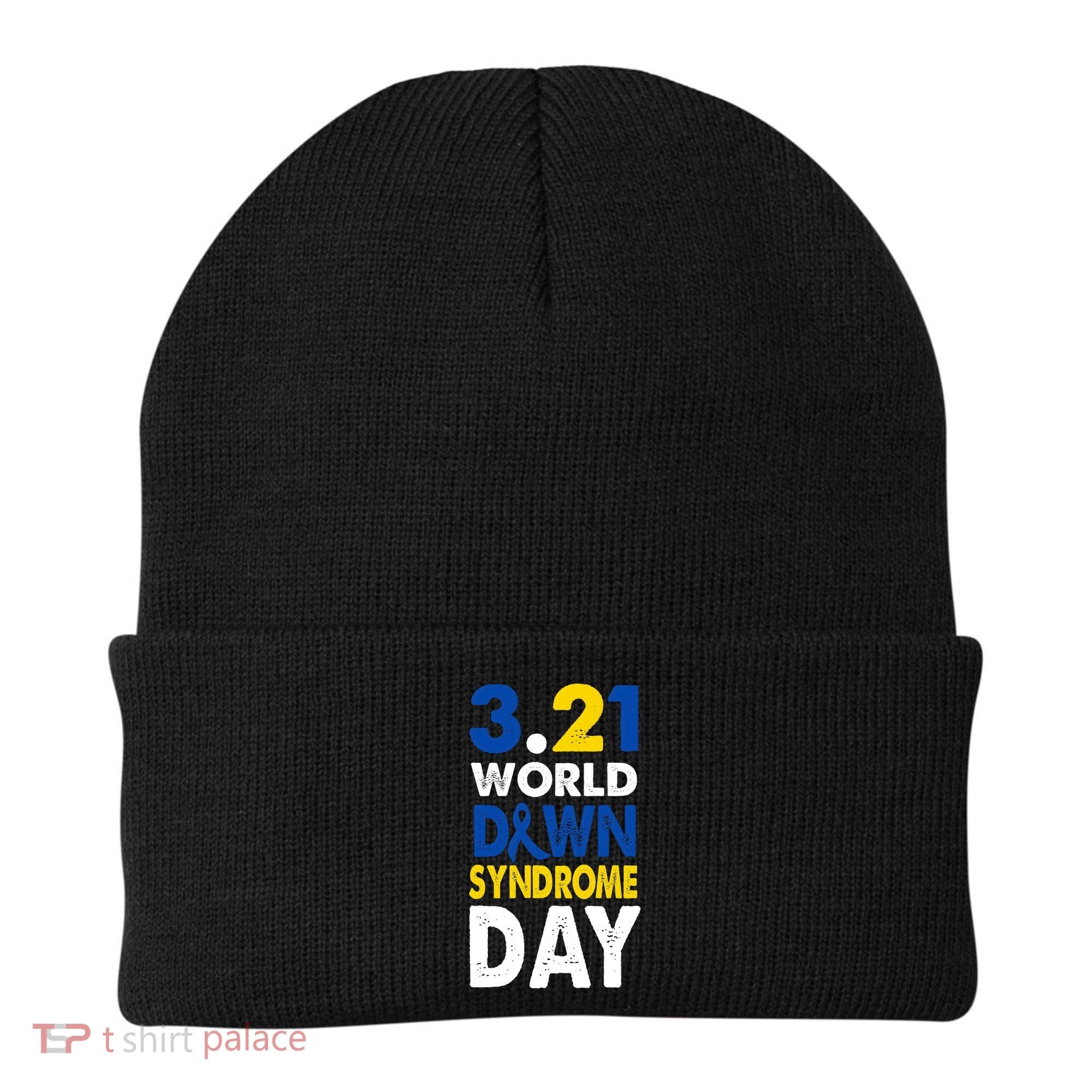 World Down Syndrome March 21st Awareness Beanie