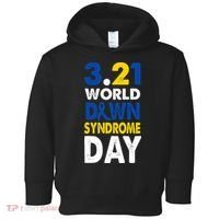 World Down Syndrome March 21st Awareness Toddler Hoodie thumb 0