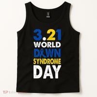 World Down Syndrome March 21st Awareness Tank Top thumb 2
