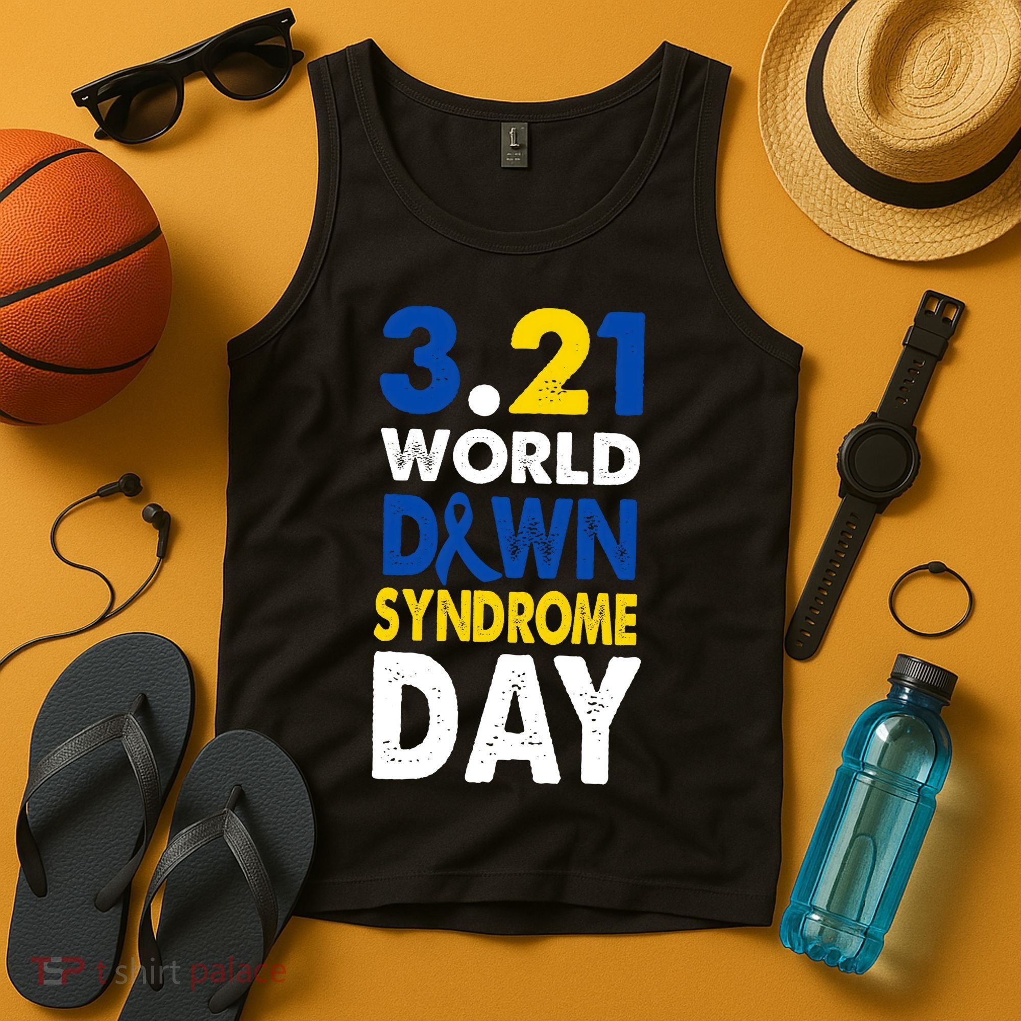 World Down Syndrome March 21st Awareness Tank Top