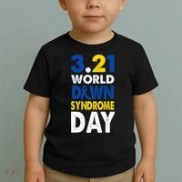 World Down Syndrome March 21st Awareness Toddler T-Shirt thumb 2