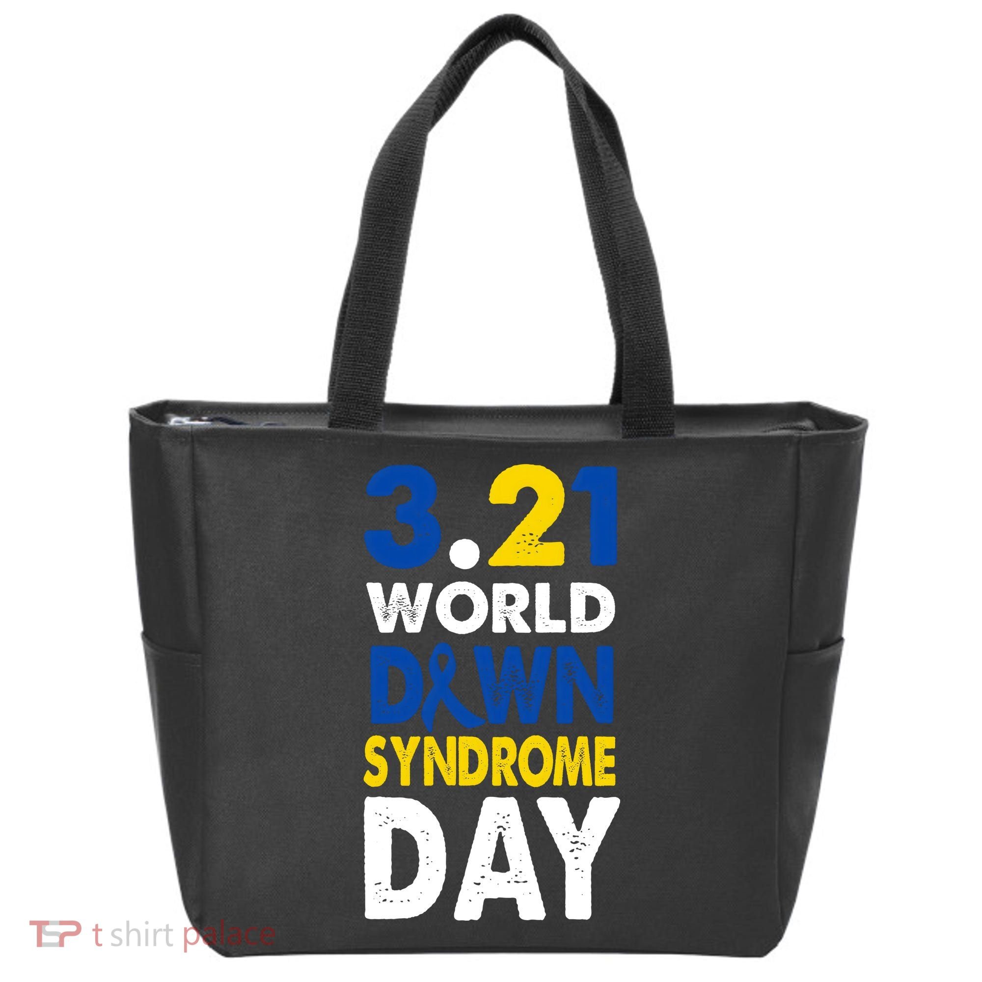 World Down Syndrome March 21st Awareness Tote Bag