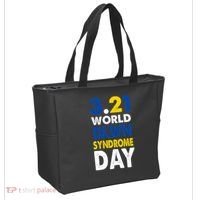 World Down Syndrome March 21st Awareness Tote Bag thumb 2