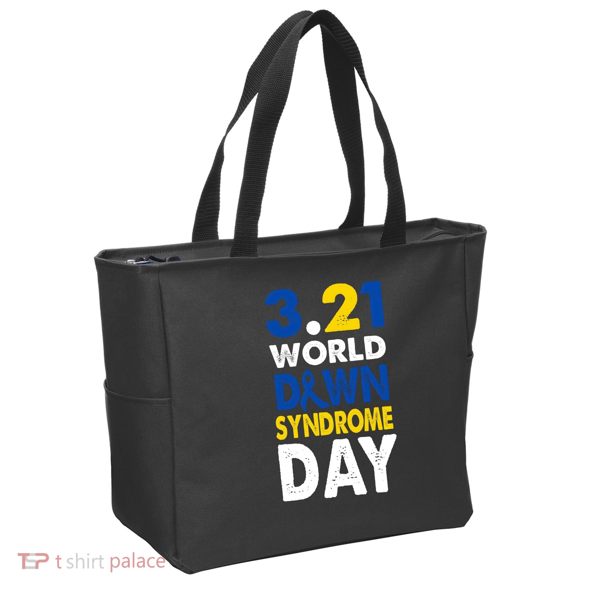 World Down Syndrome March 21st Awareness Tote Bag