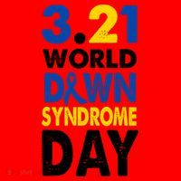 World Down Syndrome March 21st Awareness Santa Hat thumb 1