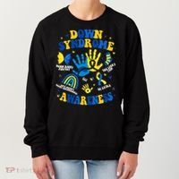 World Down Syndrome Day 321 Awareness Support Women's Sweatshirt thumb 0