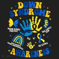World Down Syndrome Day 321 Awareness Support Women's Sweatshirt thumb 2