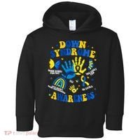 World Down Syndrome Day 321 Awareness Support Toddler Hoodie thumb 0