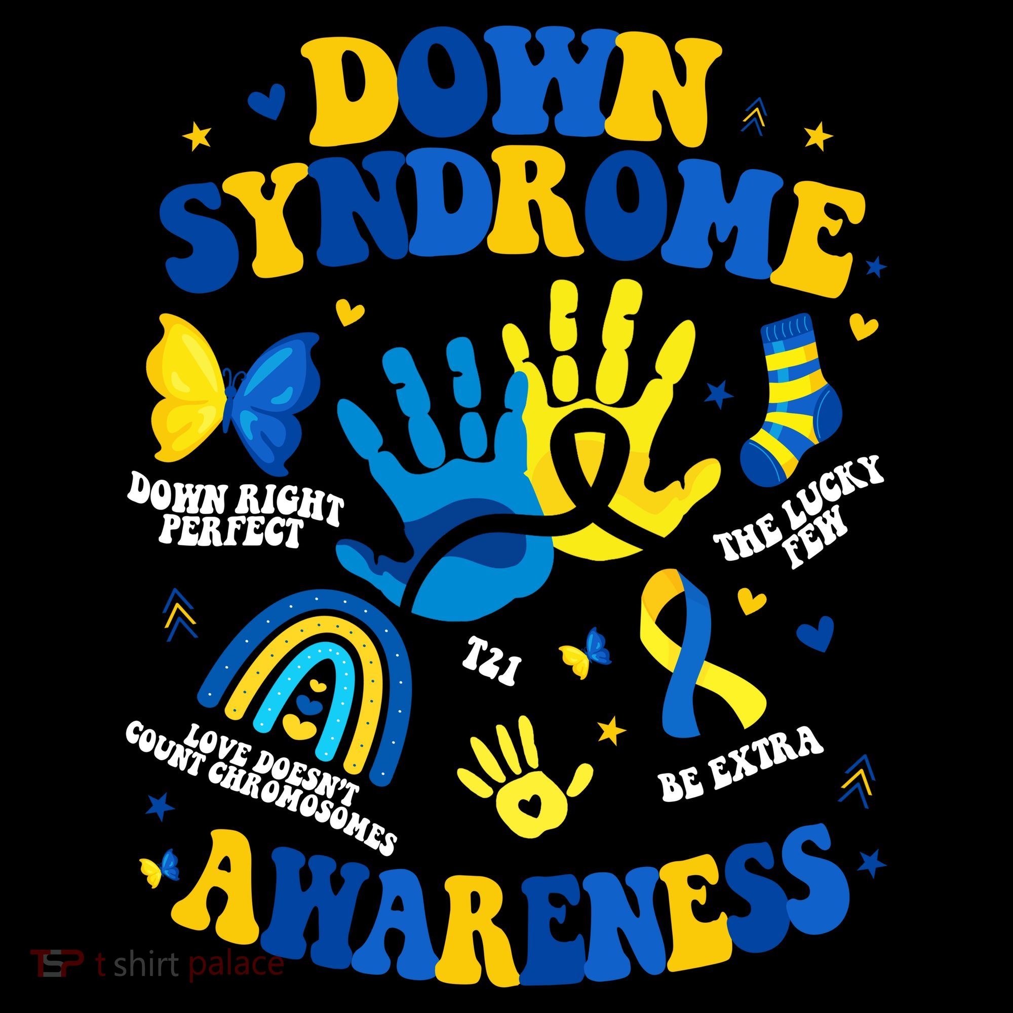 World Down Syndrome Day 321 Awareness Support Tote Bag