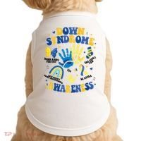 World Down Syndrome Day 321 Awareness Support Doggie Tank thumb 0