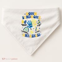 World Down Syndrome Day 321 Awareness Support USA-Made Doggie Bandana thumb 0