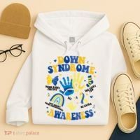World Down Syndrome Day 321 Awareness Support Hoodie thumb 4