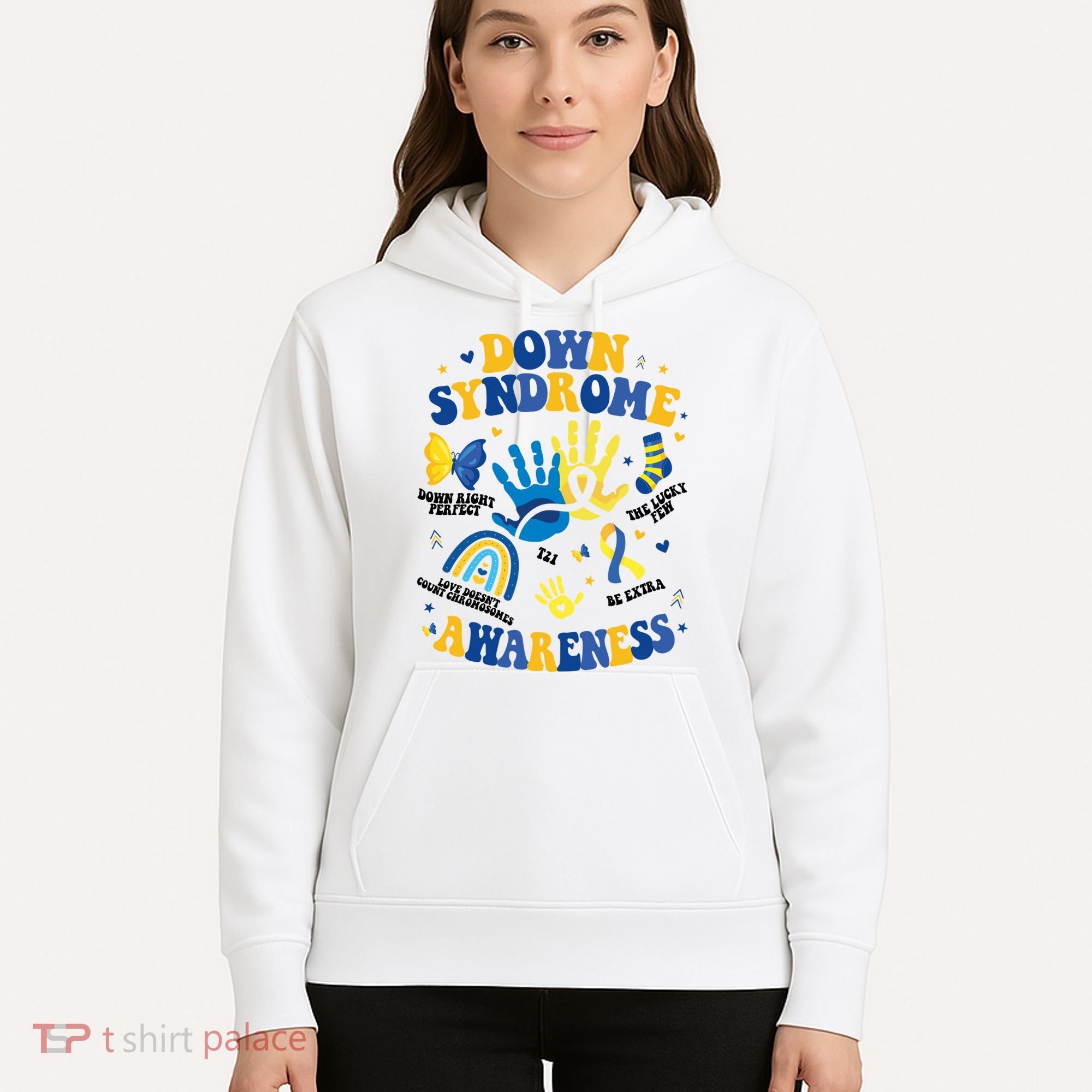 World Down Syndrome Day 321 Awareness Support Hoodie