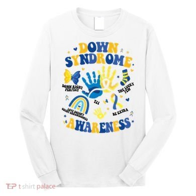 World Down Syndrome Day 321 Awareness Support Long Sleeve Shirt
