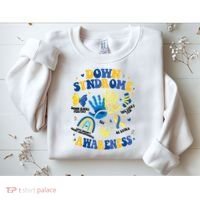 World Down Syndrome Day 321 Awareness Support Sweatshirt thumb 2