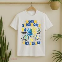World Down Syndrome Day 321 Awareness Support T-Shirt thumb 2