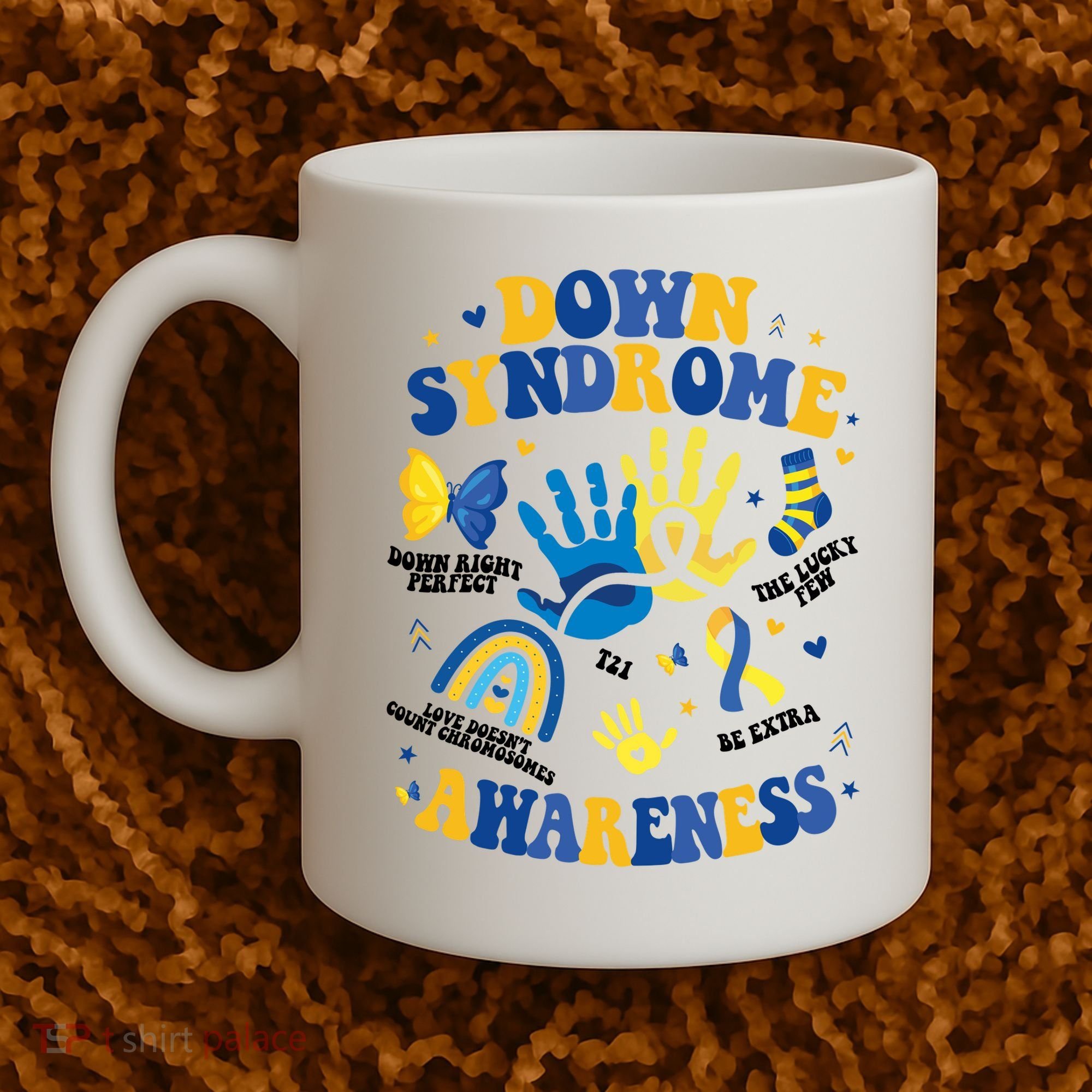World Down Syndrome Day 321 Awareness Support Coffee Mug