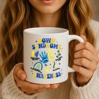 World Down Syndrome Day 321 Awareness Support Coffee Mug thumb 3