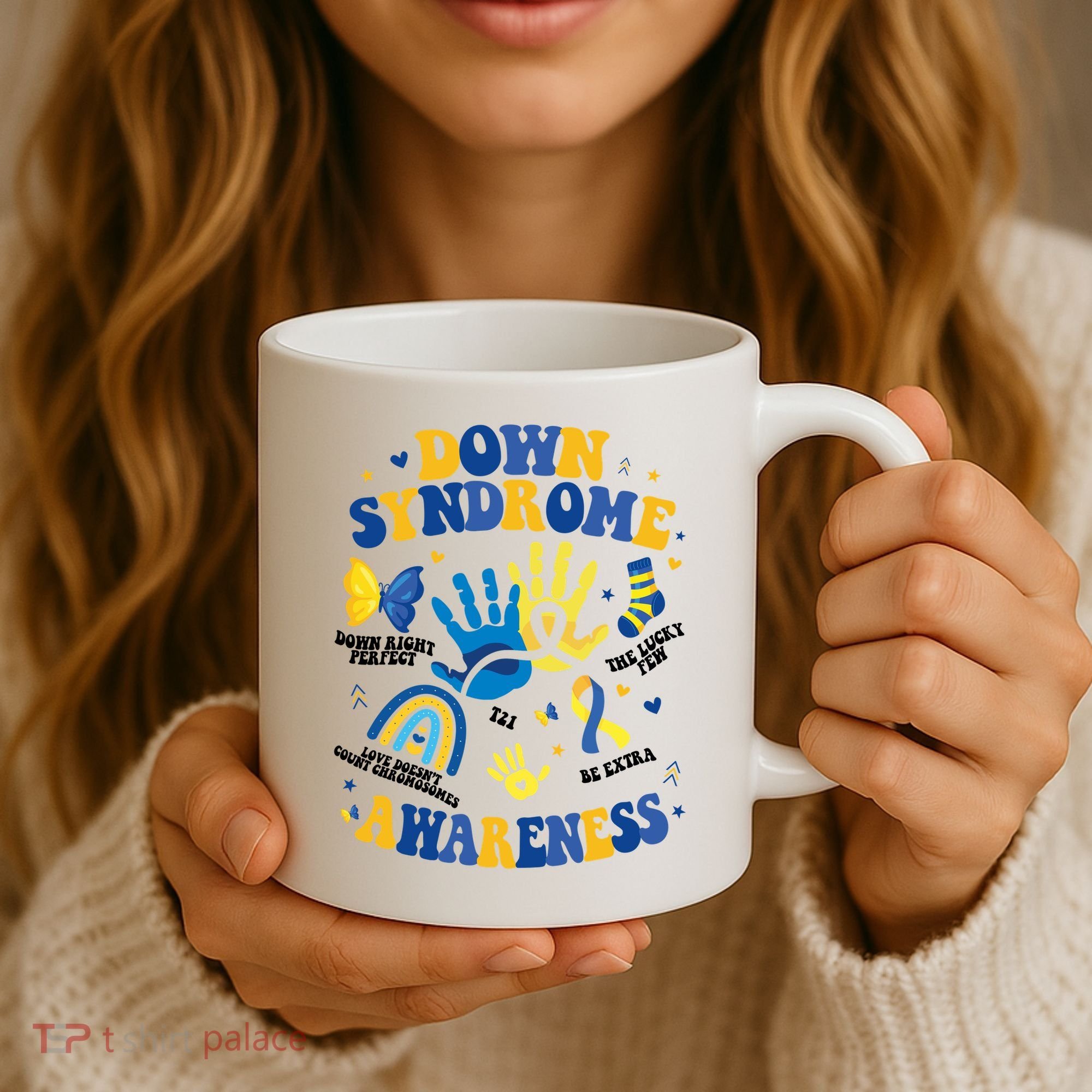 World Down Syndrome Day 321 Awareness Support Coffee Mug