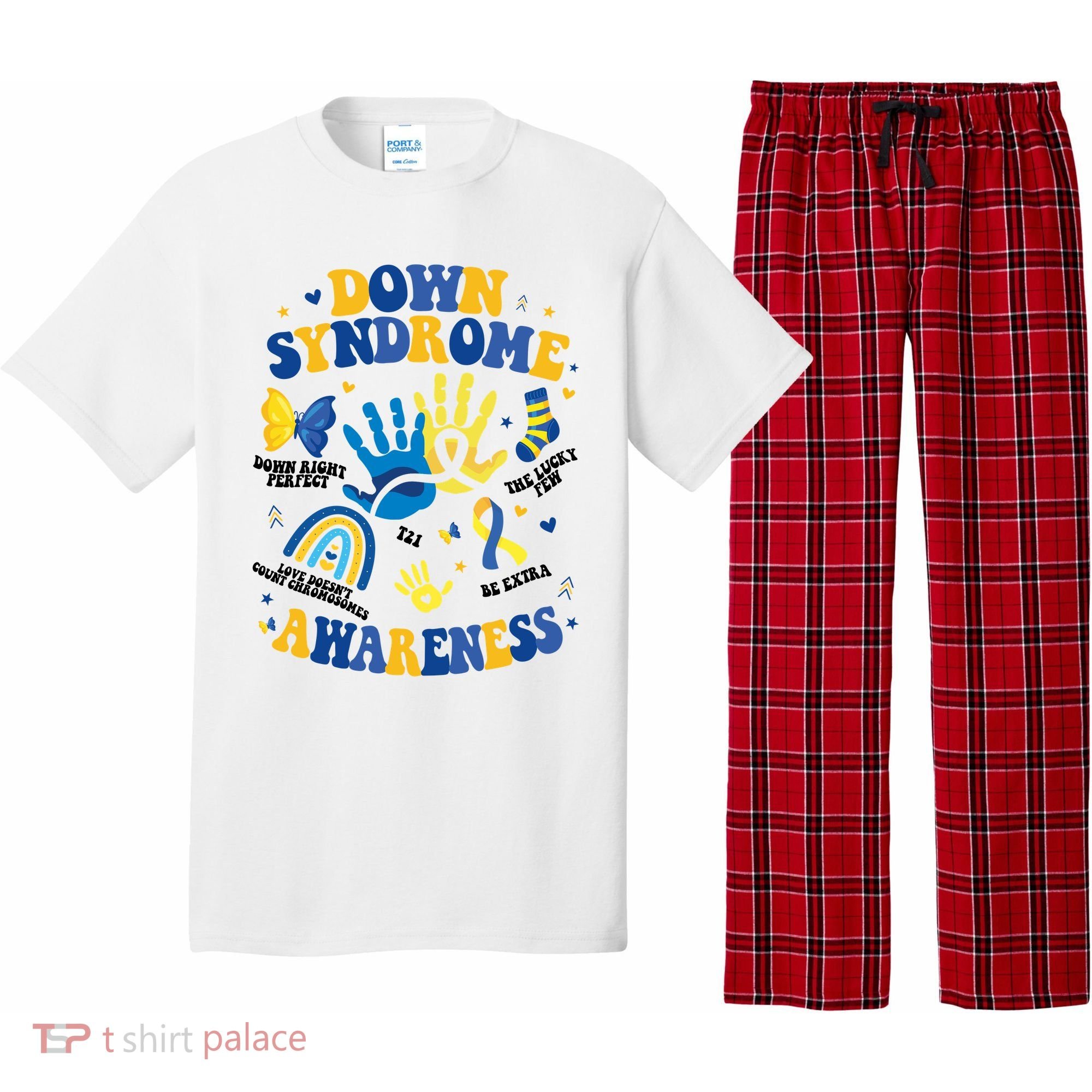 World Down Syndrome Day 321 Awareness Support Pajama Set