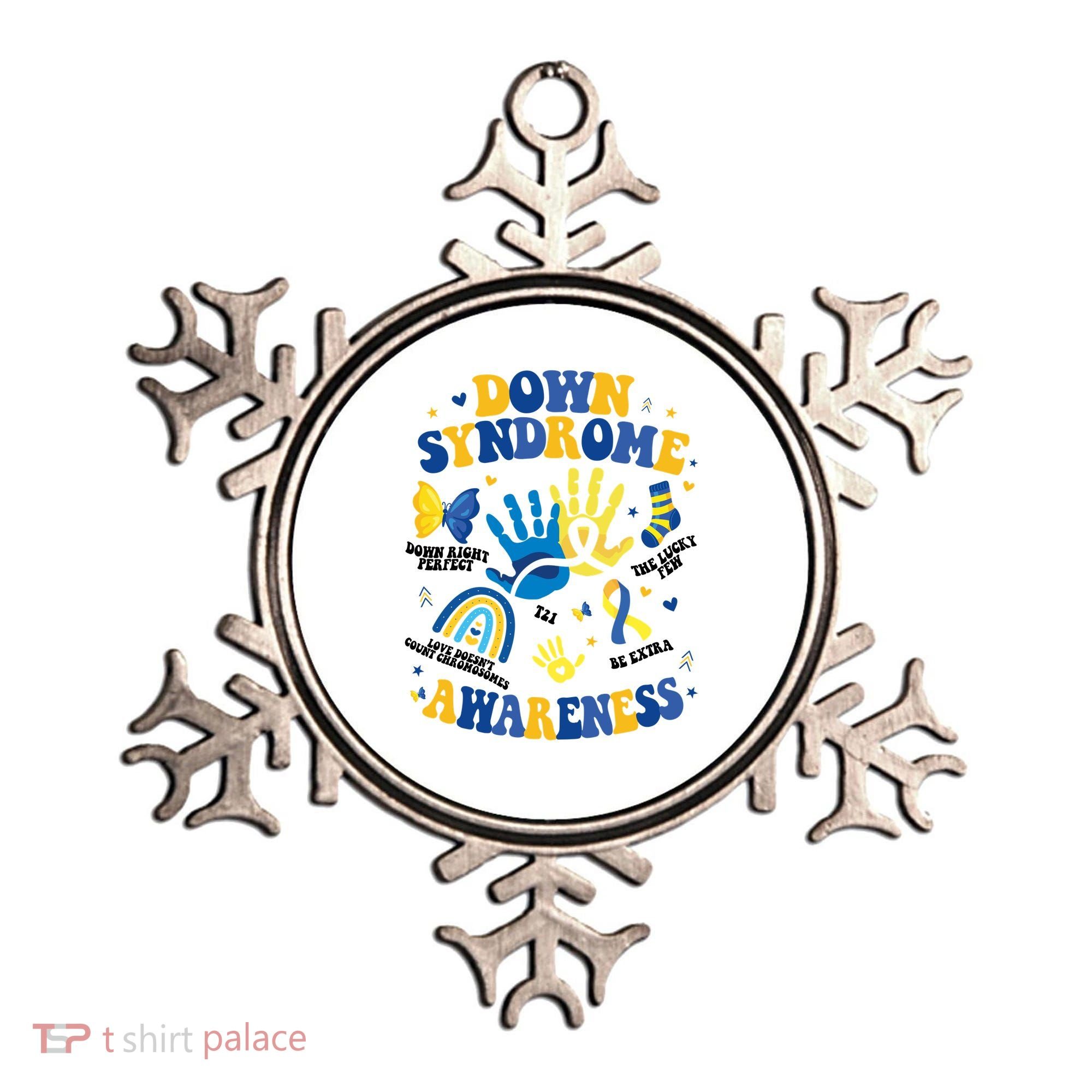 World Down Syndrome Day 321 Awareness Support Ornament