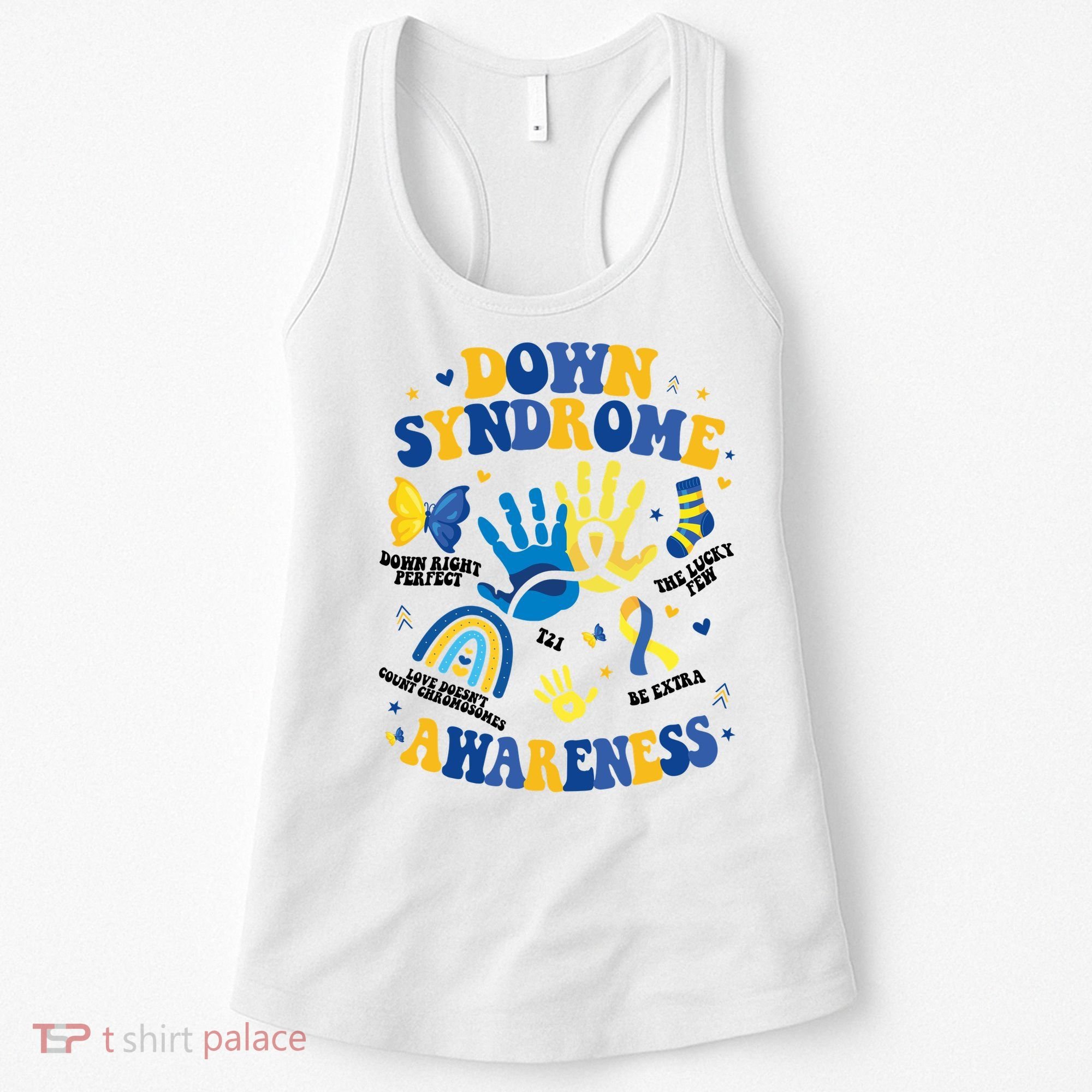 World Down Syndrome Day 321 Awareness Support Women's Tank Top
