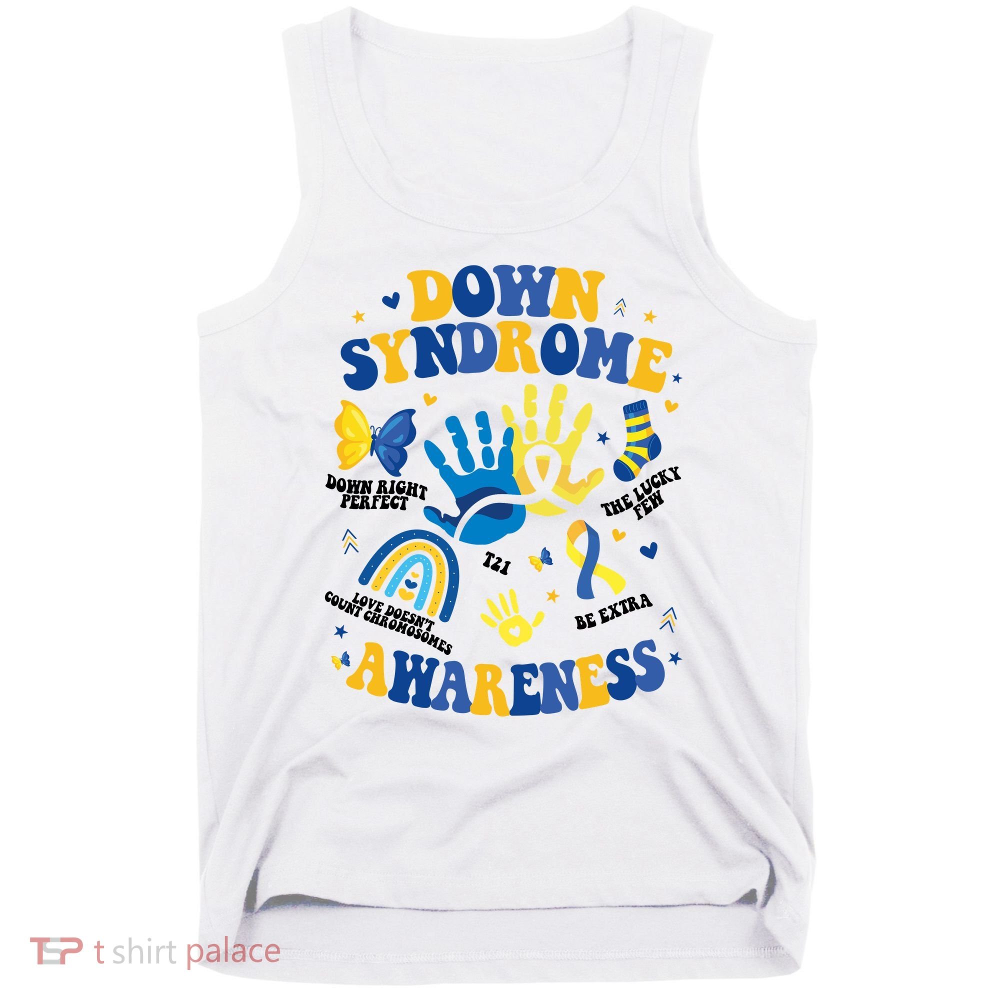 World Down Syndrome Day 321 Awareness Support Tank Top