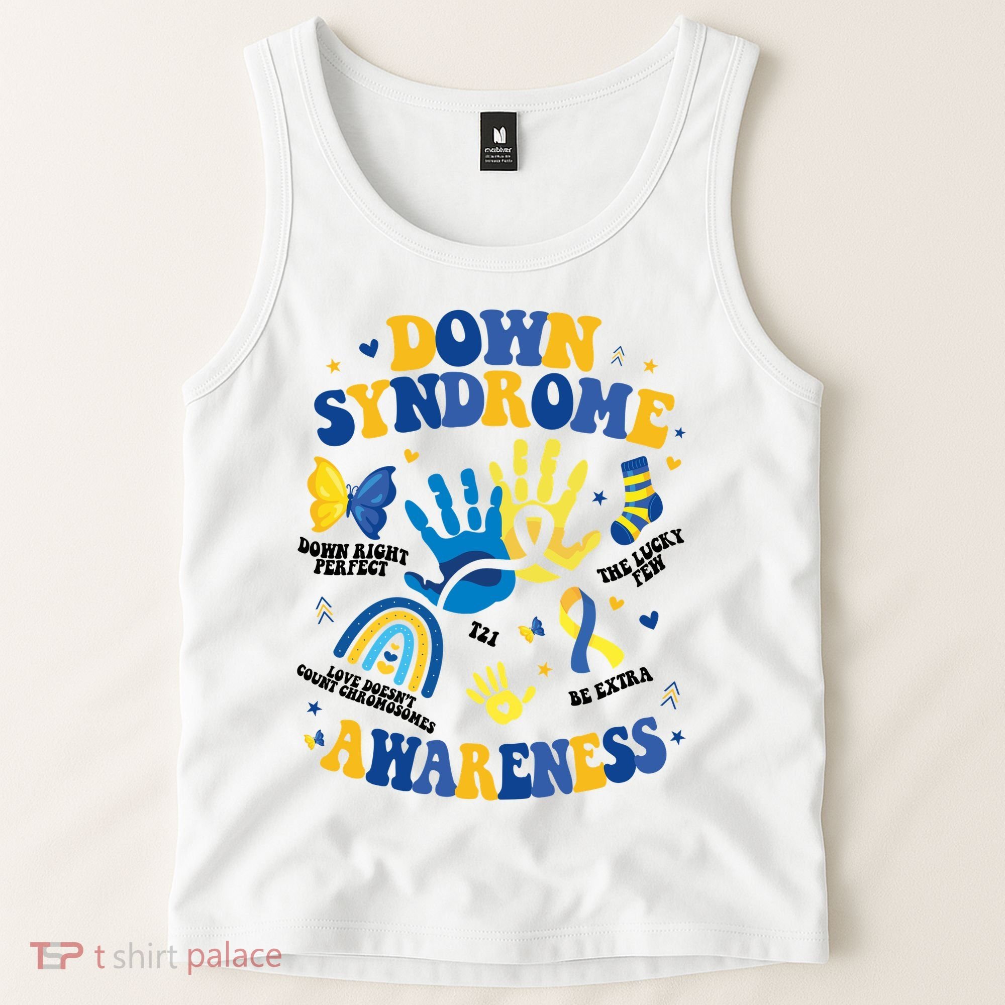 World Down Syndrome Day 321 Awareness Support Tank Top