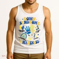 World Down Syndrome Day 321 Awareness Support Tank Top thumb 3
