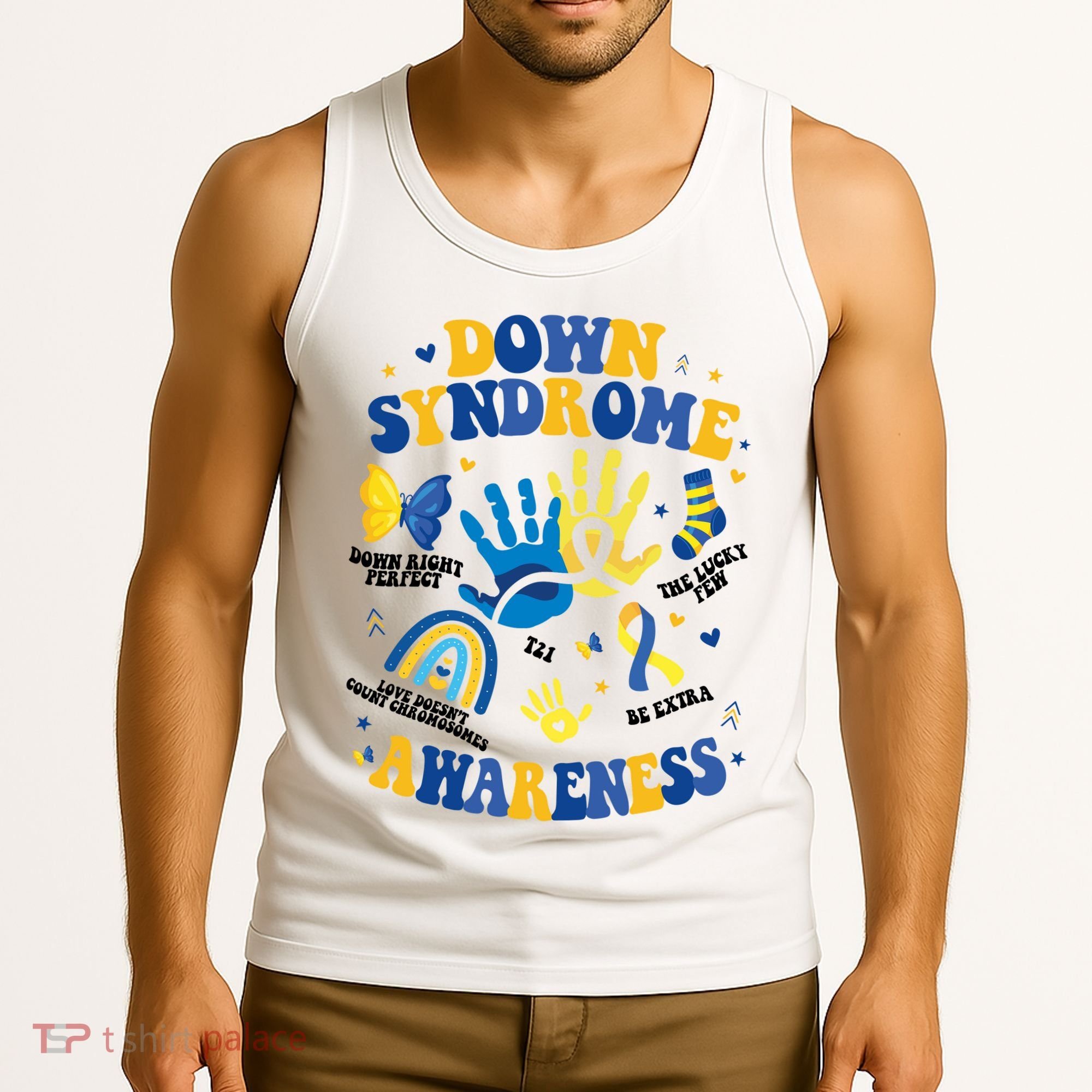 World Down Syndrome Day 321 Awareness Support Tank Top