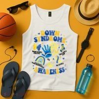 World Down Syndrome Day 321 Awareness Support Tank Top thumb 4