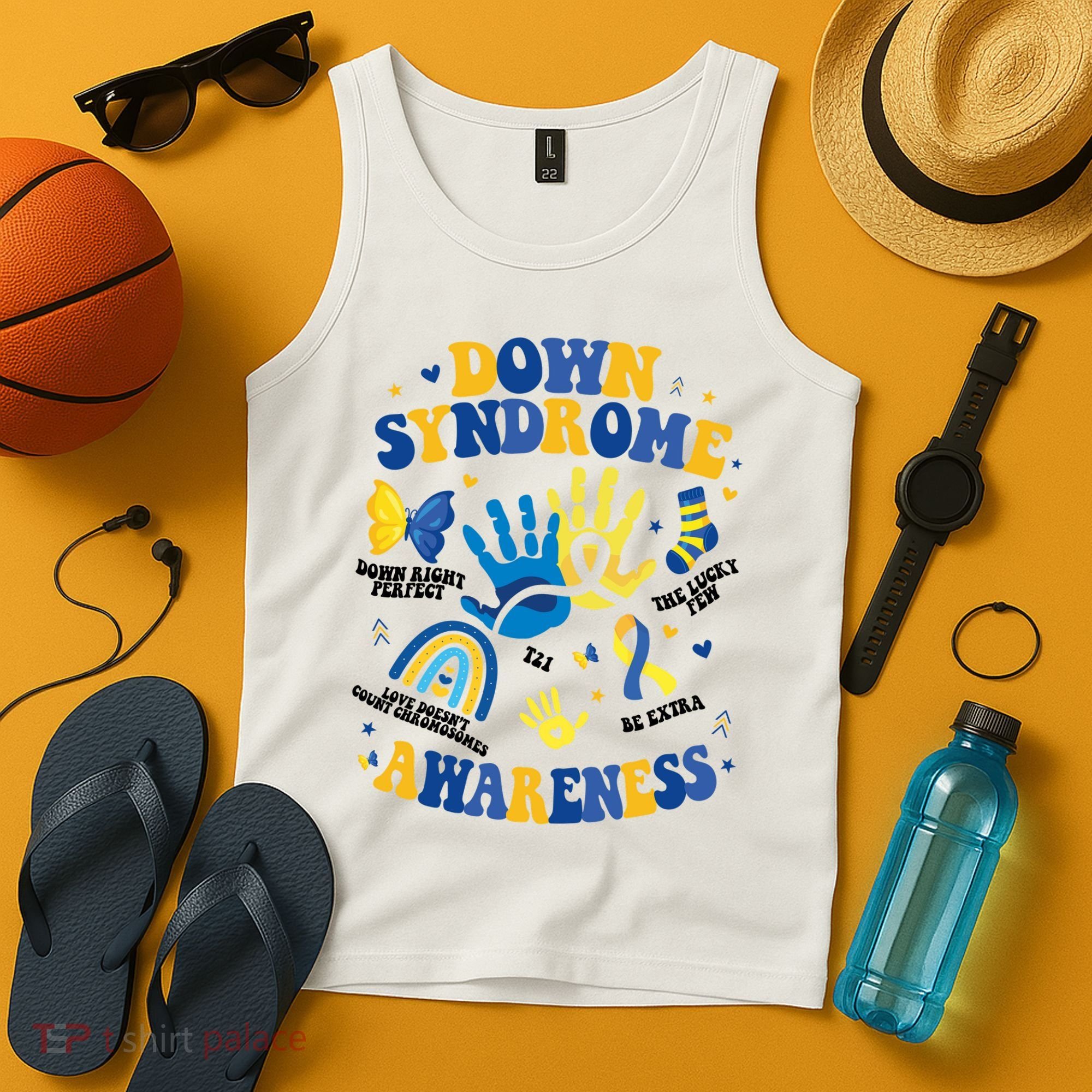 World Down Syndrome Day 321 Awareness Support Tank Top