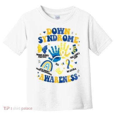 World Down Syndrome Day 321 Awareness Support Toddler T-Shirt