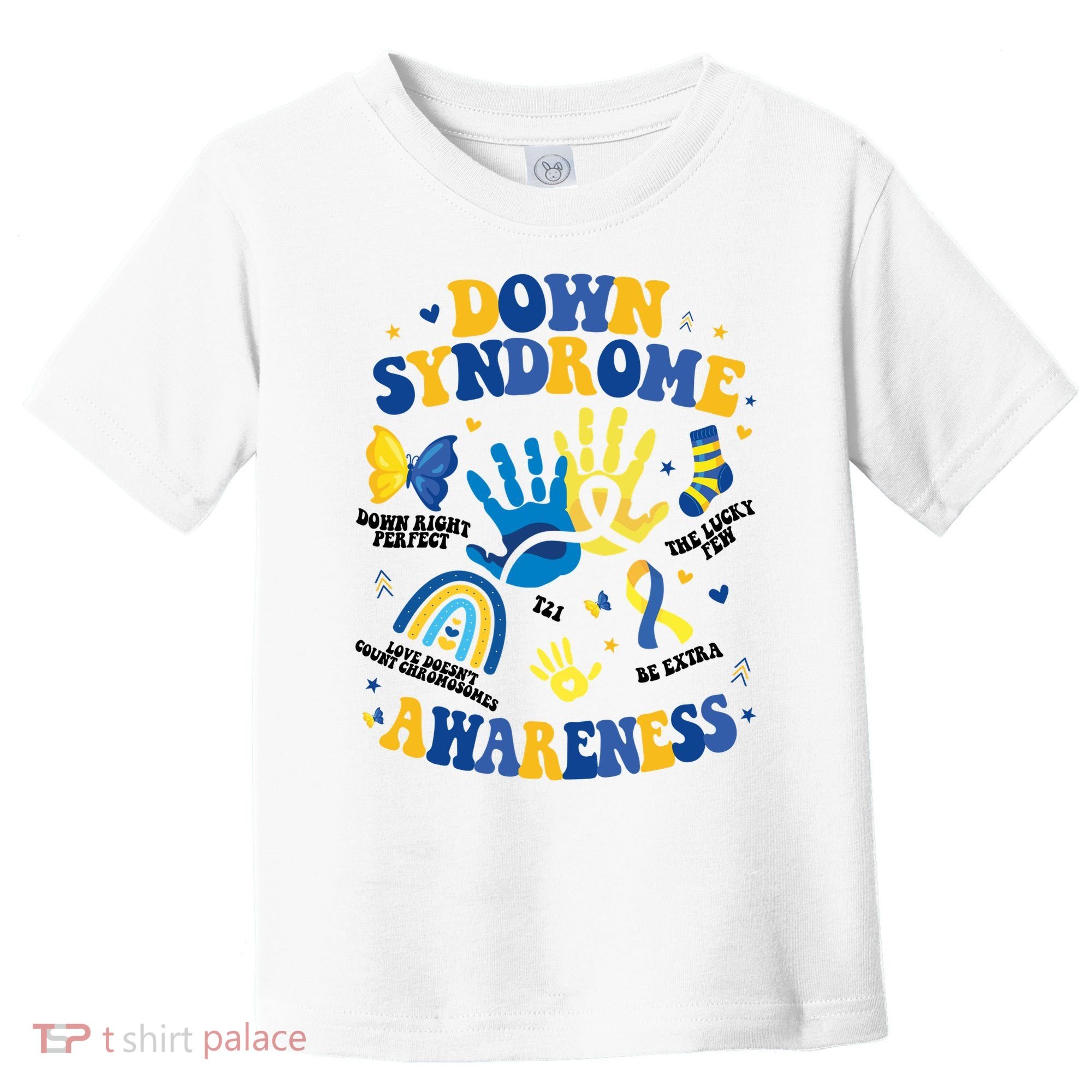 World Down Syndrome Day 321 Awareness Support Toddler T-Shirt