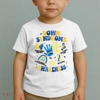 World Down Syndrome Day 321 Awareness Support Toddler T-Shirt thumb 2