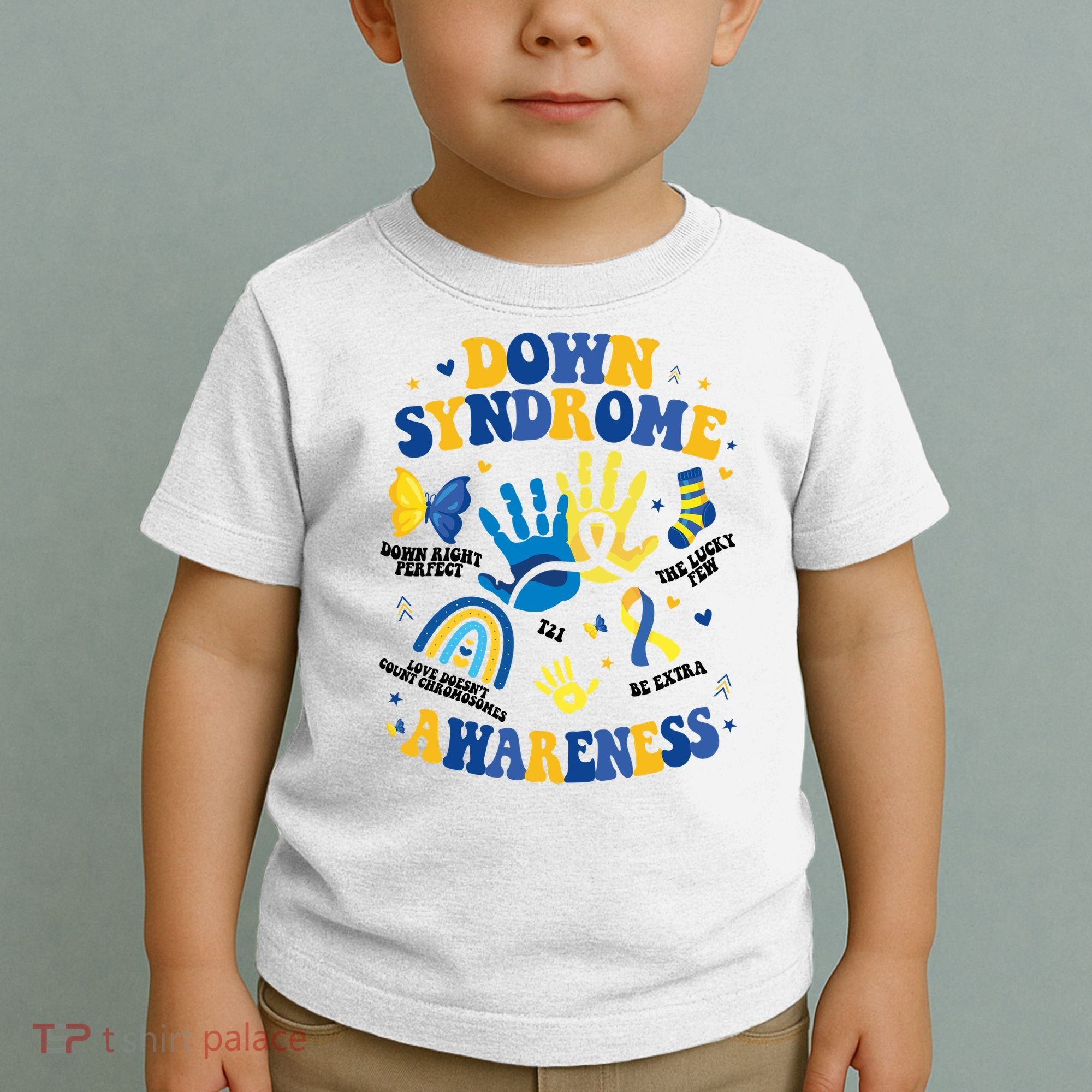 World Down Syndrome Day 321 Awareness Support Toddler T-Shirt