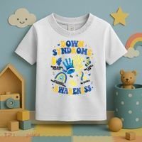 World Down Syndrome Day 321 Awareness Support Toddler T-Shirt thumb 3