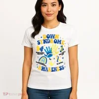 World Down Syndrome Day 321 Awareness Support Women's T-Shirt thumb 4